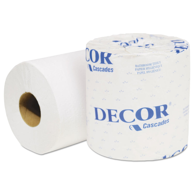 Cascades Select Standard Bath Tissue, 1-Ply, White, 4.3 X 3.25, 1210/Roll, 80 Roll/Carton - CSDB150