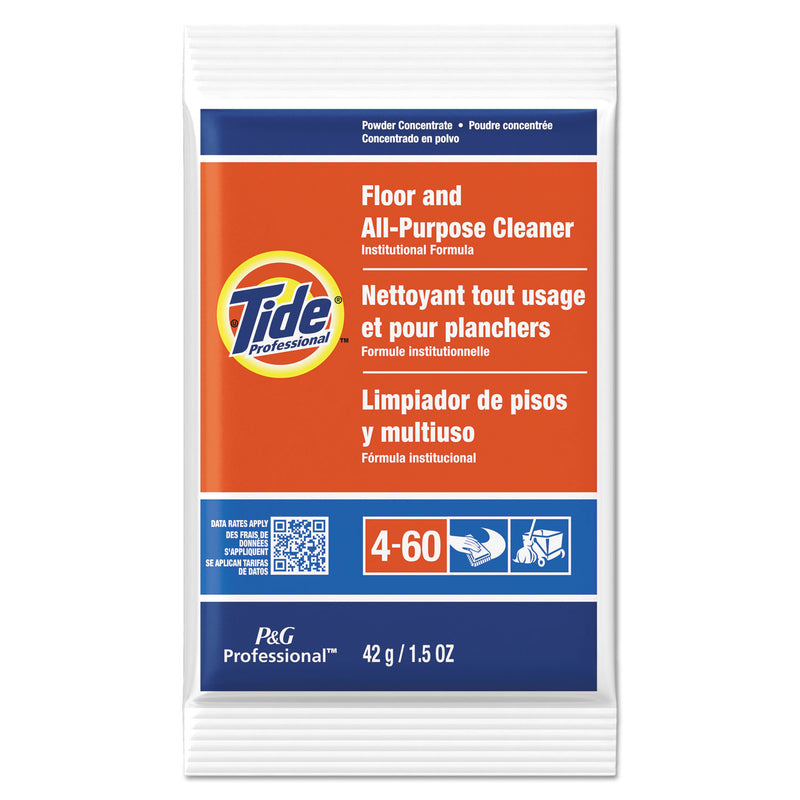Tide Pro Floor & All-Purpose Cleaner, 1.5Oz Packets, 100/Carton - PGC02370