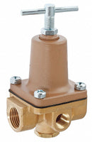Watts Pressure Regulator, Brass, 1 to 25 psi - 1/4 LF263A-1-25