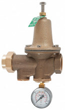 Watts Water Pressure Reducing Valve, Standard Valve Type, Lead Free Brass, 1 in Pipe Size - 1 LF25AUB-GG-Z3
