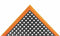 Notrax 549S2840OB - Drainage Mat Black wOrngBrdr 2ft4 x3ft4