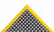 Notrax 549S2840YB - Drainage Mat Black wYlwBrdr 2ft4 x3ft4
