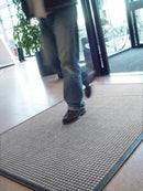 Notrax Indoor Entrance Mat, 3 ft L, 24 in W, 3/8 in Thick, Rectangle, Charcoal - 166S0023CH
