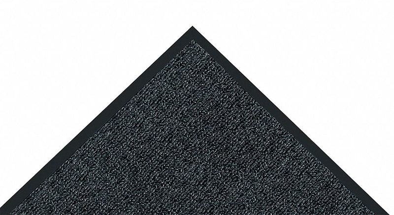 Notrax Outdoor Entrance Mat, 3 ft L, 24 in W, 3/8 in Thick, Rectangle, Black - 231S0023BL