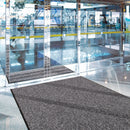 Notrax Outdoor Entrance Mat, 3 ft L, 24 in W, 3/8 in Thick, Rectangle, Gray - 231S0023GY