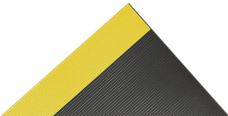 Notrax Switchboard Runner, Corrugated Surface Pattern, 75 ft L, 3 ft W, 1/4 in Thick - 830C0036BY