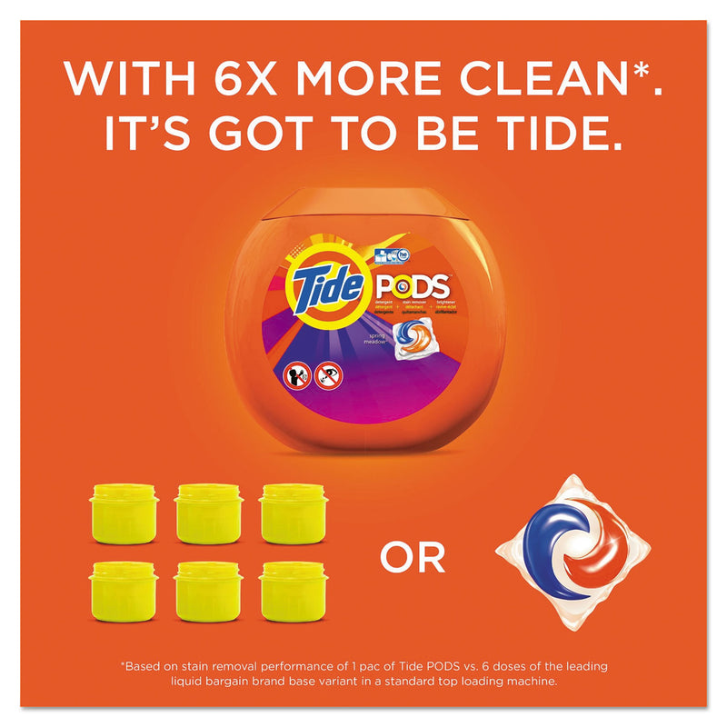 Tide Pods, Laundry Detergent, Spring Meadow, 35/Pack - PGC93127