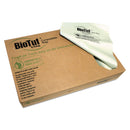 Heritage Biotuf Compostable Can Liners, 30 Gal, 1.2 Mil, 30" X 39", Green, 125/Carton - HERY6039SER01