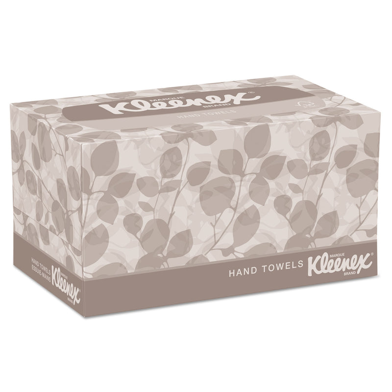 Kleenex Hand Towels, Pop-Up Box, Cloth, 9 X 10 1/2, 120/Box, 18 Boxes/Carton - KCC01701CT