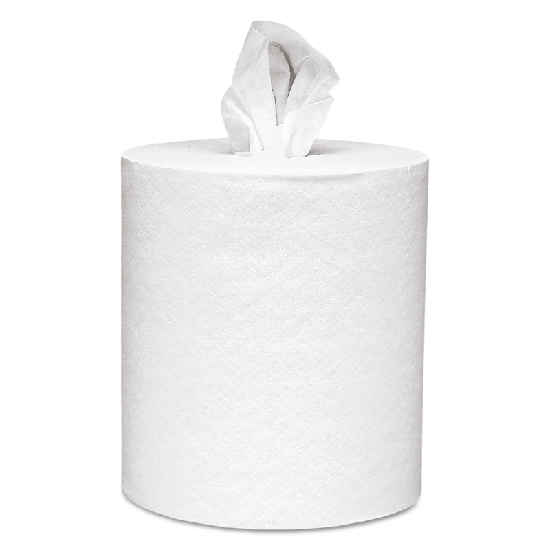 Scott Essential Center-Pull Towels, Absorbency Pockets, 1 Ply, 8X15, 500/Roll, 4 Rl/Ct - KCC01051