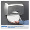 Scott Pro Coreless Jumbo Roll Tissue Dispenser, Ez Load, 6X9.8X14.3, Stainless Steel - KCC09601