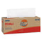Wypall L40 Towels, Pop-Up Box, White, 16 2/5 X 9 4/5, 100/Box, 9 Boxes/Carton - KCC05790