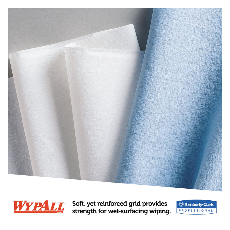 Wypall L30 Towels, Pop-Up Box, 10 X 9 4/5, White, 120/Box, 10 Boxes/Carton - KCC03086