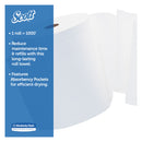 Scott Essential High Capacity Hard Roll Towel, 1.5" Core 8 X 1000Ft, White,12 Rolls/Ct - KCC01000