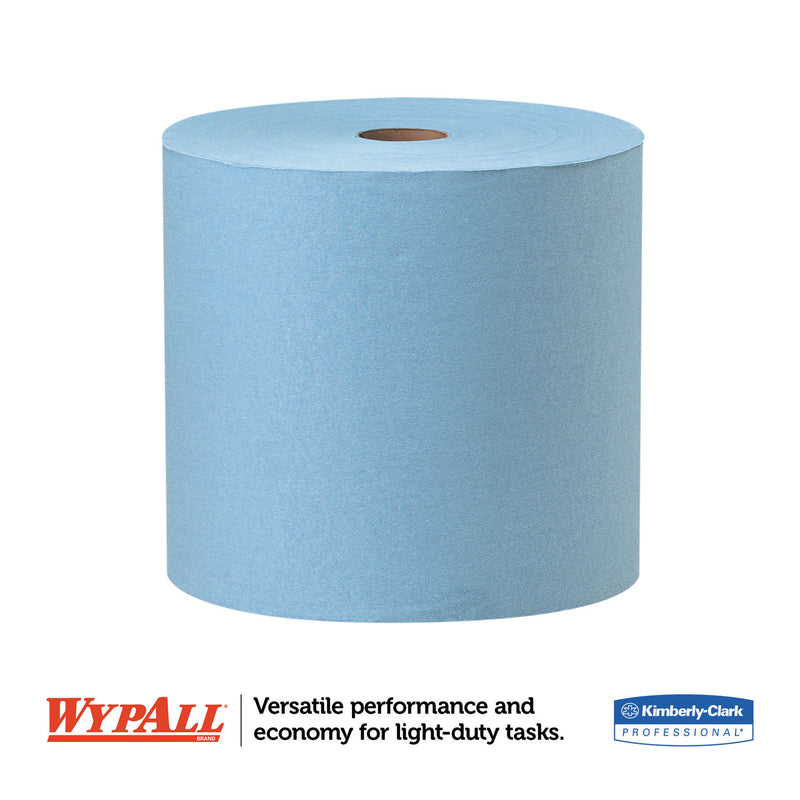 Wypall X60 Cloths, Jumbo Roll, 12 1/2 X 13 2/5, Blue, 1100/Roll - KCC34965