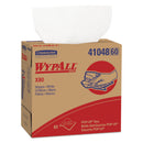 Wypall X80 Cloths, Hydroknit, Pop-Up Box, 9 1/10 X 16 4/5, White, 80/Bx, 5 Boxes/Carton - KCC41048