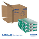 Kimtech Kimwipes Delicate Task Wipers, 1-Ply, 14 7/10 X 16 3/5, 140/Box, 15 Boxes/Carton - KCC34256CT