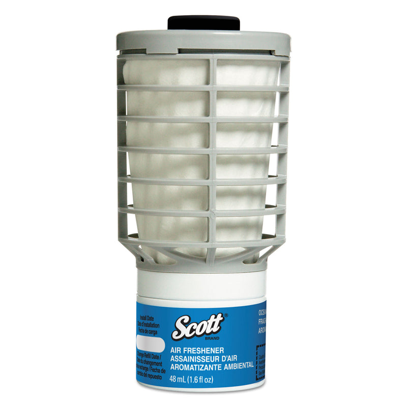Scott Essential Continuous Air Freshener Refill, Ocean, 48Ml Cartridge, 6/Carton - KCC91072