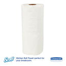 Scott Kitchen Roll Towels, 11 X 8.75, 128/Roll, 20 Rolls/Carton - KCC41482