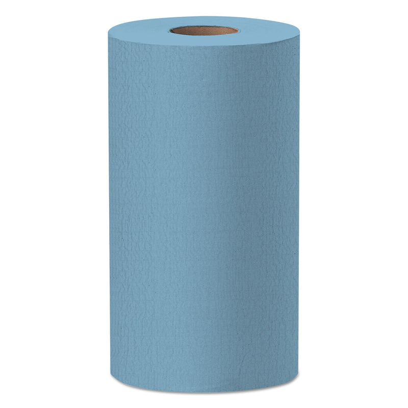 Wypall X60 Cloths, Small Roll, 9.8 X 13.4, Blue, 130/Roll, 12 Rolls/Carton - KCC35411