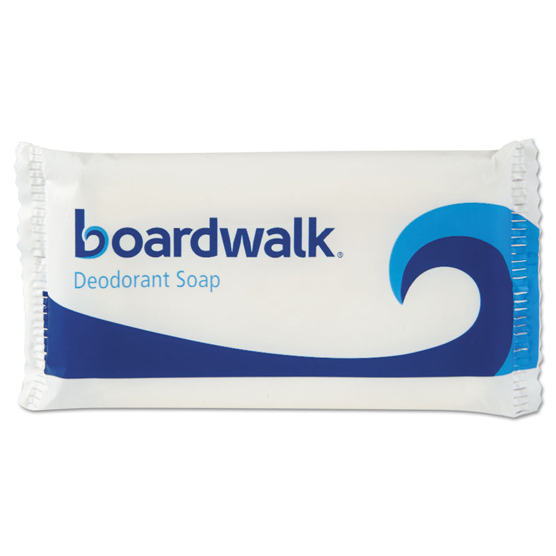 Boardwalk Face And Body Soap, Flow Wrapped, Floral Fragrance, # 1 1/2 Bar, 500/Carton - BWKNO15SOAP