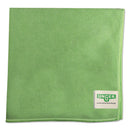Unger Smartcolor Microwipes, Microfiber, 16 X 15, Green, 10/Carton - UNGMF400PK