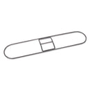 Boardwalk Clip-On Dust Mop Frame, 18W X 5D, Zinc Plated - BWK1418