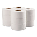 GEN Jumbo Bathroom Tissue, Septic Safe, 2-Ply, White, 650 Ft, 12 Roll/Carton - GEN29B