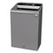 Rubbermaid Configure Indoor Recycling Waste Receptacle, 33 Gal, Gray, Landfill - RCP1961628