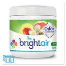 Bright Air Super Odor Eliminator, White Peach And Citrus, 14 Oz, 6/Carton - BRI900133CT