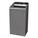 Rubbermaid Configure Indoor Recycling Waste Receptacle, 23 Gal, Gray, Landfill - RCP1961621
