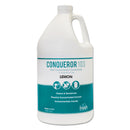 Fresh Products Conqueror 103 Odor Counteractant Concentrate, Lemon, 1 Gal Bottle, 4/Carton - FRS1WBLE