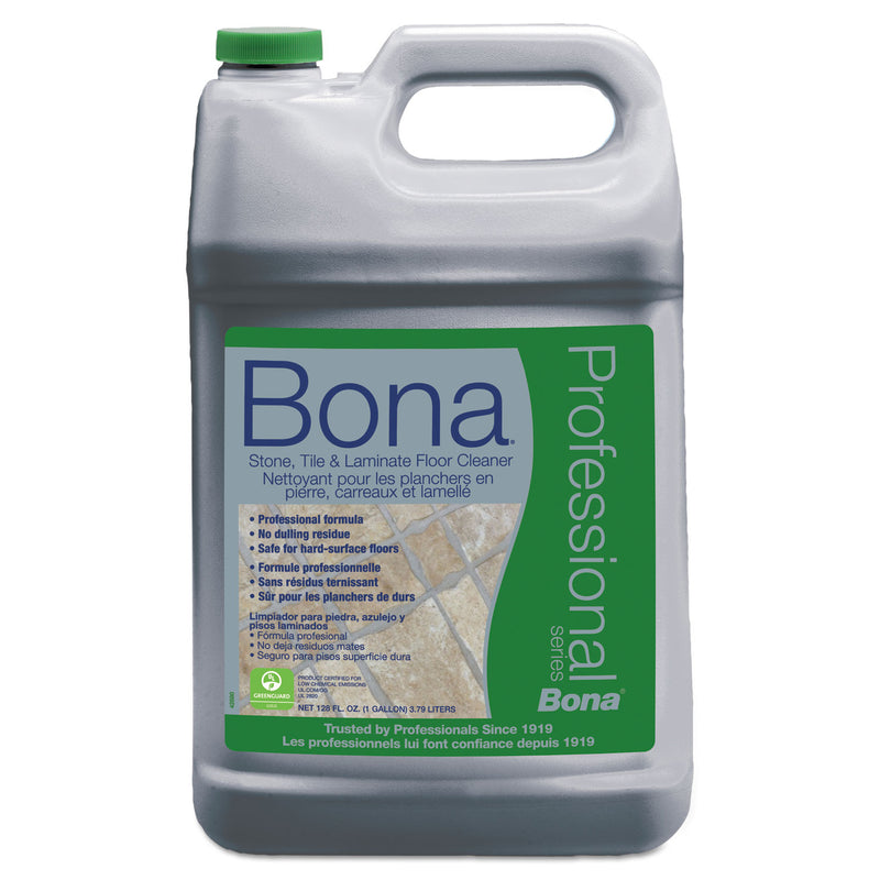 Bona Stone, Tile & Laminate Floor Cleaner, Fresh Scent, 1 Gal Refill Bottle - BNAWM700018175