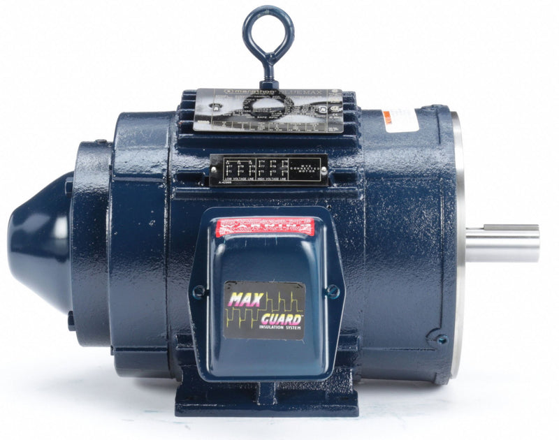 Marathon Motors 3 HP Vector Motor,3-Phase,1760 Nameplate RPM,230/460 Voltage,Frame 182TC - 182THTS8028