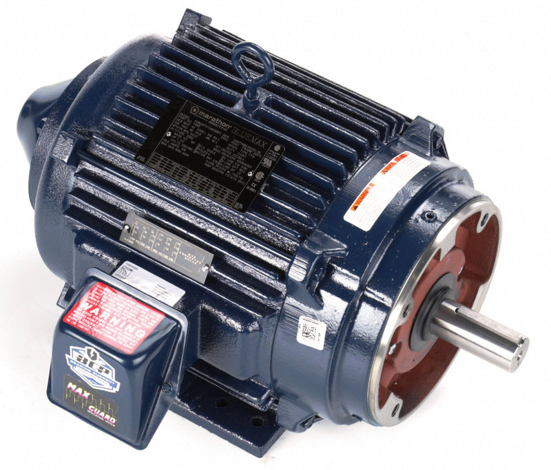 Marathon Motors 7 1/2 HP Vector Motor,3-Phase,1775 Nameplate RPM,230/460 Voltage,Frame 213TC - 213THTS8038