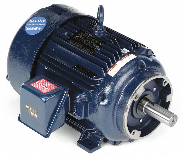 Marathon Motors 15 HP Vector Motor,3-Phase,1765 Nameplate RPM,230/460 Voltage,Frame 254TC - 254THFNA8038