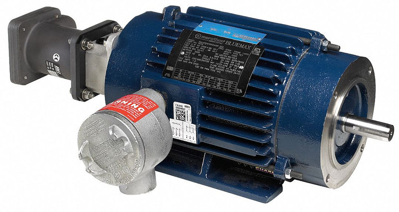 Marathon Motors 1 HP Vector Motor,3-Phase,1756 Nameplate RPM,230/460 Voltage,Frame 143TC - 143THEN8034