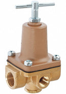 Watts Water Pressure Regulator Valve, Lead Free Brass, 10 to 125 psi - 1/4 LF263A 10-125