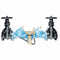 Watts Reduced Pressure Zone Backflow Preventer, Cast Iron, Watts 909 Series, Flanged Connection - 2 1/2 LF909-DNRS