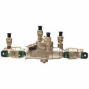 Watts Reduced Pressure Zone Backflow Preventer, Lead Free Bronze, Watts 009 Series, NPT Connection - 3/4 LF009M3-QT