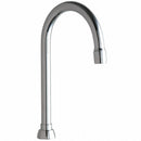 Chicago Faucets Spout, Fits Brand Chicago Faucets, Faucet Spout Shape Gooseneck - GN2AE3JKABCP
