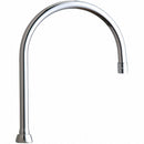 Chicago Faucets Spout, Fits Brand Chicago Faucets, Faucet Spout Shape Gooseneck - GN8AE3JKABCP