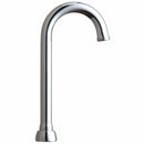 Chicago Faucets Spout, Fits Brand Chicago Faucets, Faucet Spout Shape Gooseneck - GN1AJKABCP