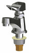 Chicago Faucets Chrome, Low Arc, Bathroom Sink Faucet, Manual Faucet Activation, 2.2 gpm - 333-336PSHABCP