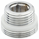 Chicago Faucets Outlet Adapter, Fits Brand Chicago Faucets, Chrome, Brass - K2JKABRCF
