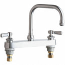 Chicago Faucets Chrome, Low Arc, Kitchen Sink Faucet, Manual Faucet Activation, 2.20 gpm - 527-ABCP