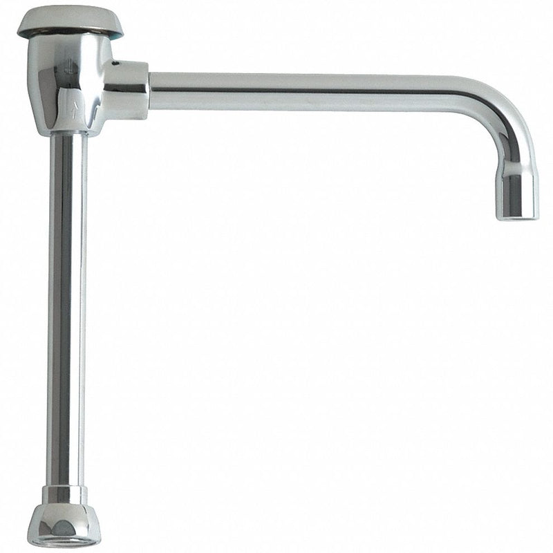 Chicago Faucets Spout, Fits Brand Chicago Faucets, Faucet Spout Shape Gooseneck - GN8BVBJKABCP