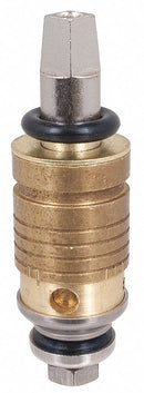 Chicago Faucets Cartridge, Compression, Fits Brand Chicago Faucets, Brass, Nickel Plated Finish - 217-X245LJKABNF