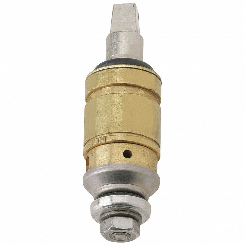 Chicago Faucets Cartridge, Compression, Right Hand, Fits Brand Chicago Faucets, Brass, Nickel Plated Finish - 1-099-245JKABNF