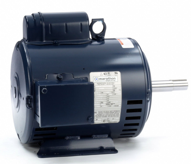 Marathon Motors 2 HP Close-Coupled Pump Motor,Capacitor-Start,1750 Nameplate RPM,115/230 Voltage,182JM - 182TCDW7074